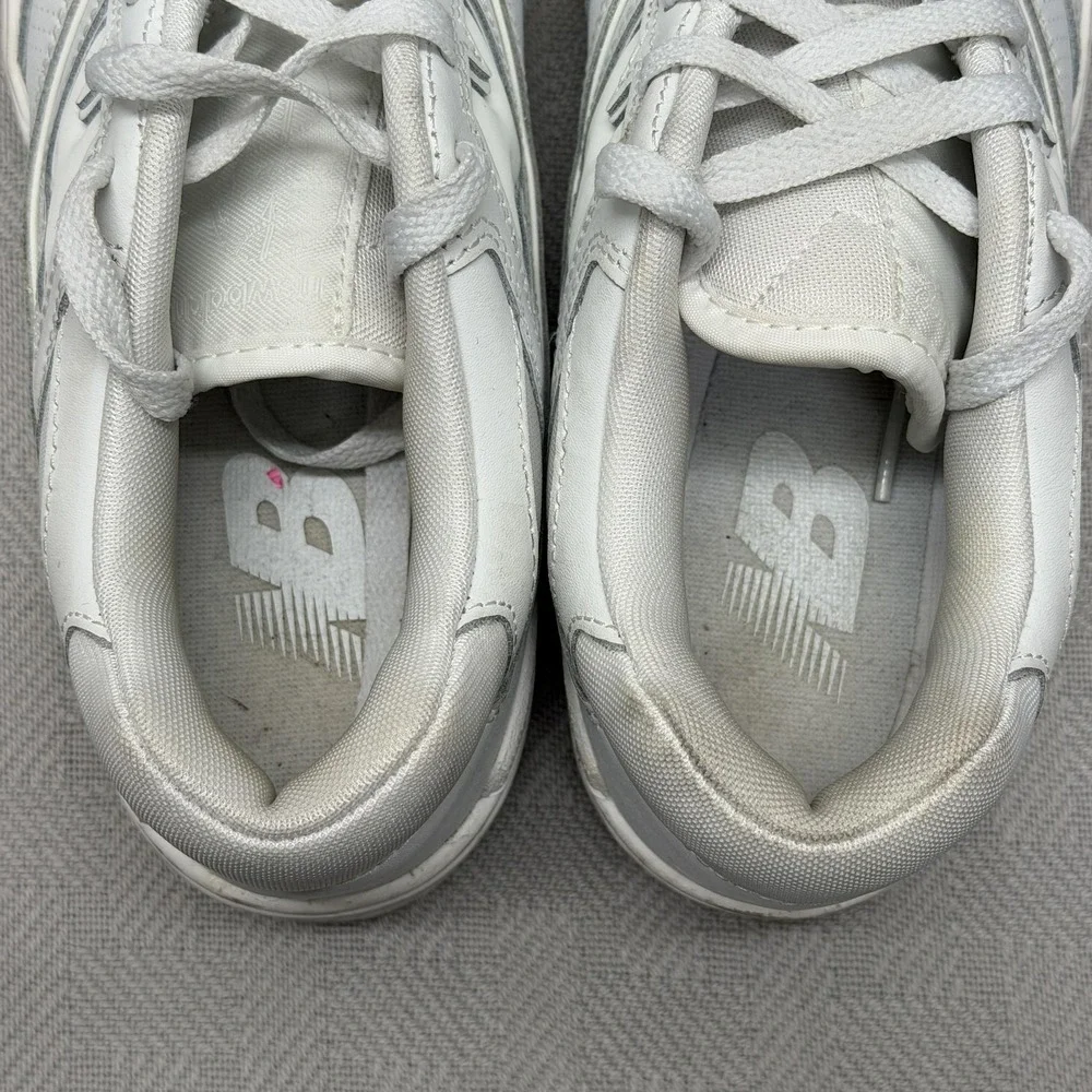New Balance 550 Shoes Mens Size 7 Triple White Low Top Basketball‎ BB550WWW